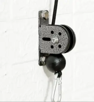 

300KG Mute Wheel deep U-grooved Wheel Silent Pulley Bearing Wheel Bearing Wire Rope Pulley Gym Fitness Accessories