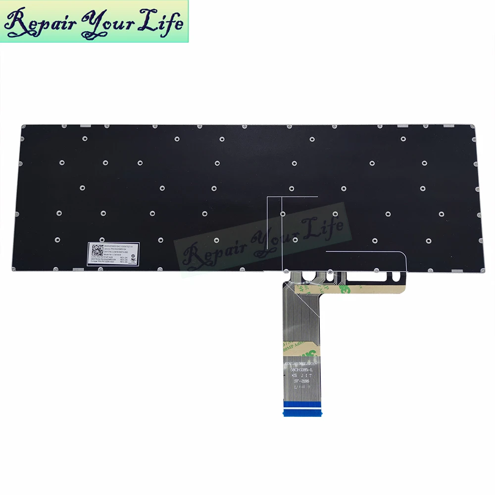 Teclado Brasileiro para Lenovo Ideapad S14515 300-15ikbr Snsn20m63103 Teclado para Notebook Teclado de substituição - Imagem 2