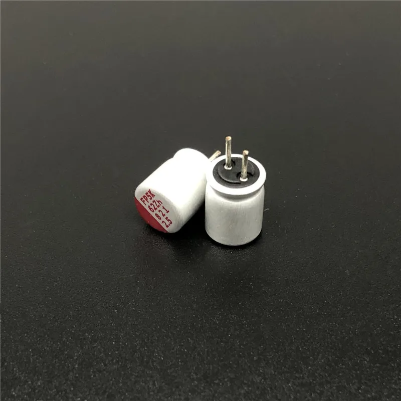 10 шт./100 шт. 820 мкФ 2,5 V FP 6,3x8 мм низкая ESR Топ Класс 2.5V820uF VGA/материнская плата твердотельными конденсаторами или