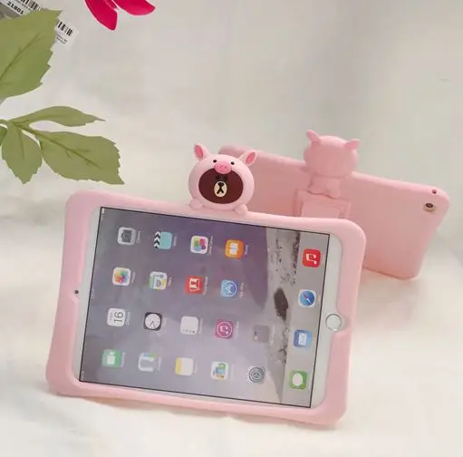 Милый мультяшный Чехол для IPad Pro 11 Чехол Ipad 9,7 дюймов Air 2 3 IPad 2 3 4 Mini 1 2 3 4 5 Мягкий силиконовый чехол-подставка Funda - Цвет: For iPad Pro 11