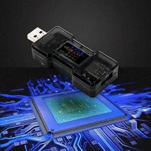 FNB18 USB Тестер Цифровой вольтметр измеритель напряжения тока Ампер Вольт Амперметр детектор FKU66