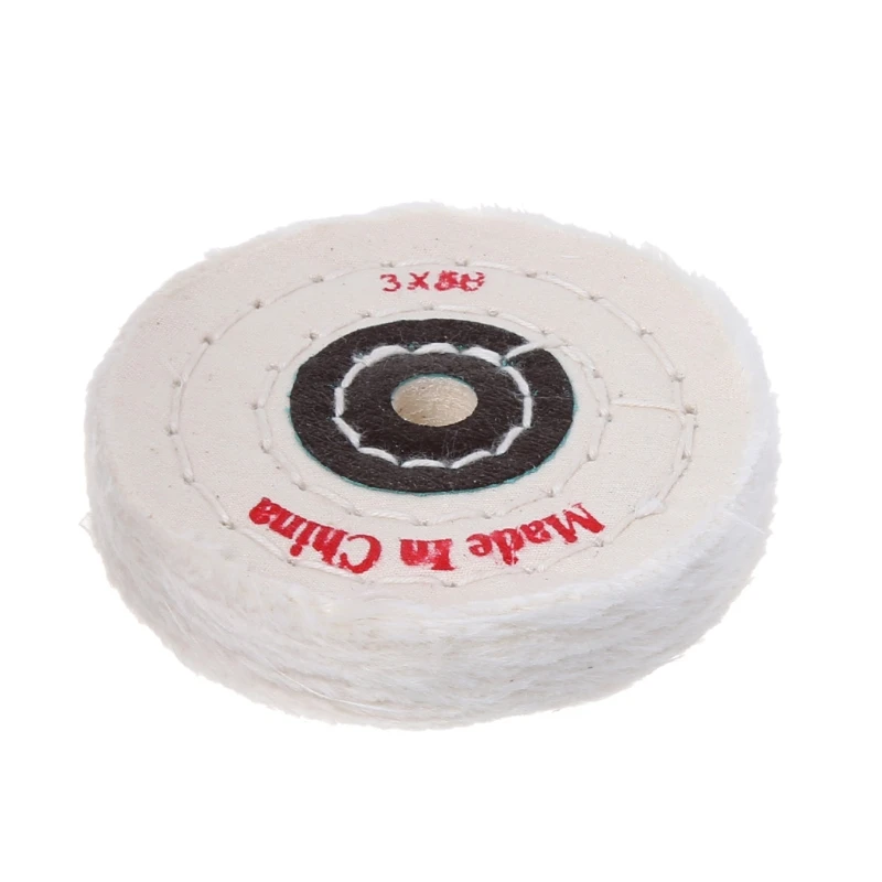 

3'' Cloth Buffing Polishing Wheel Buffer Polish Jewelry Grinder Pad Handcraft