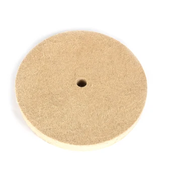 

Wool Polishing Wheel Buffing Pads 150mm Angle Grinder Wheel Felt Polishing Disc for Metal Marble Glass Ceramics 2/5Pcs