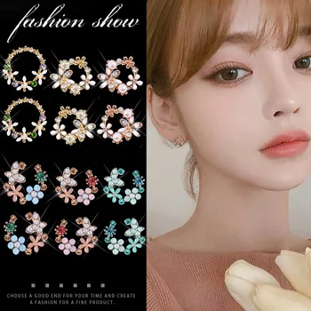 

30 Paris/lot fashion classical mix random style alloy women earring lot jewelry wholesale 201030-45