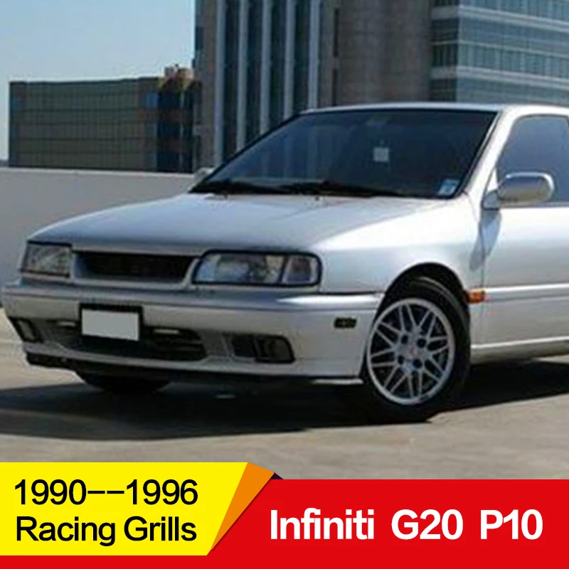 Используется для Infiniti G20 p10 Racing Grills 1990 92 93 94 95 96 лет Refitt Передняя Центральная гоночная решетка крышка аксессуары