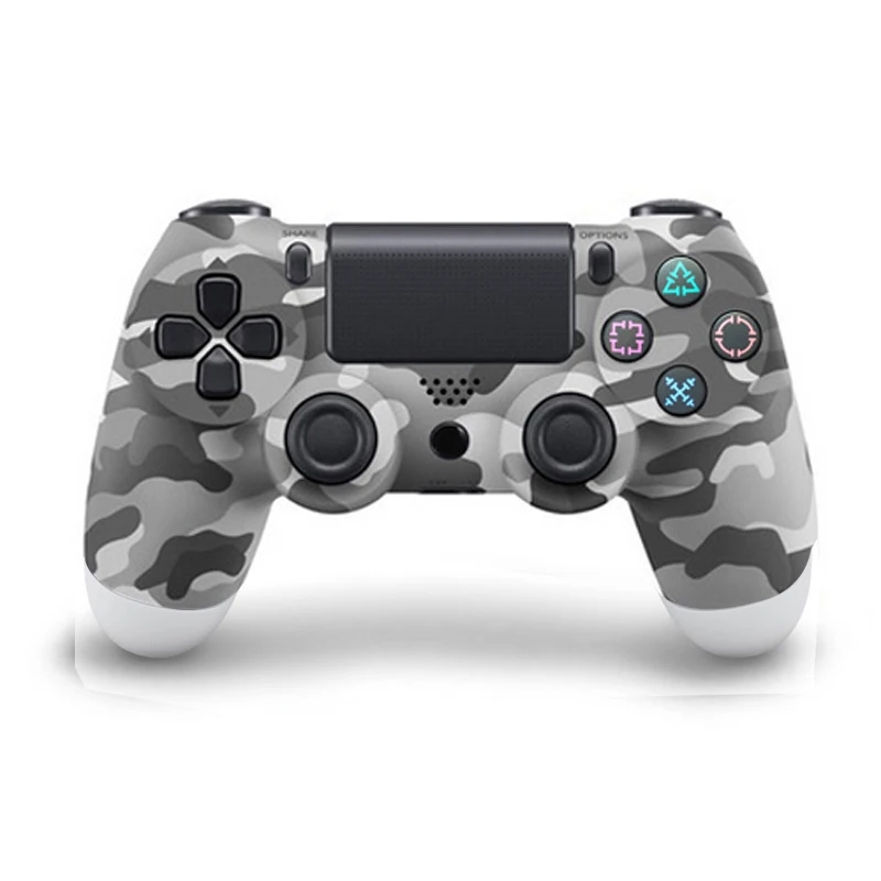 Bluetooth беспроводной джойстик для PS4 контроллер подходит для Mando PS4 консоль для Playstation Dualshock 4 геймпад PC игровой аксессуар - Цвет: Camouflage Gray