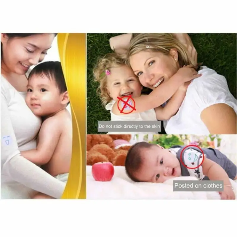 MoskiPatch &ndash; autocollants anti-insectes, Patch anti-moustiques, visage  souriant, r&eacute;pulsif pour b&eacute;b&eacute;s et enfants - AliExpress Maison & Animalerie