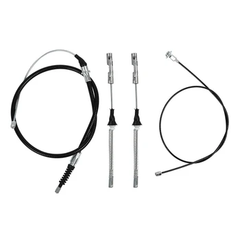 

New 4PCS/Set Brake Cable Handbrake Cable Replacement for Opel Corsa C Rear Cable Brake 90576453 90576454