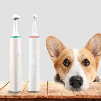 

Dog Electric Toothbrush Silicone Oral Cleaning Tools Remove Tartar Bad Breath For Dog Cat Protection Health Product