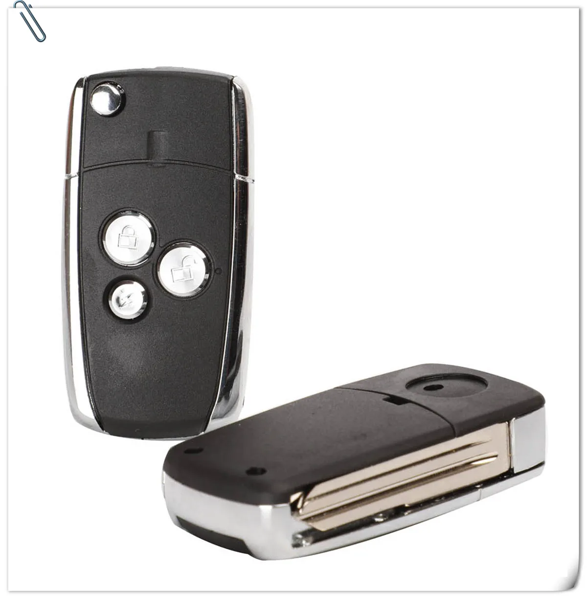 Custodia a conchiglia con chiave a distanza modificata a 3 pulsanti per Buick Excelle HRV fit Chevrolet optra Fob Key Cover (dopo l'anno 2005) sostituisci -