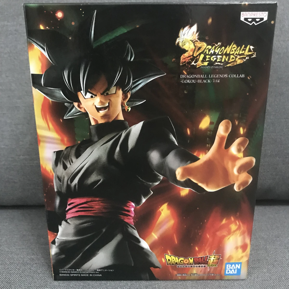 Японское аниме "Dragon Ball SUPER" Оригинальная фигурка из коллекции Banpresto DragonBall Legends Collab-GOKOU BLACK