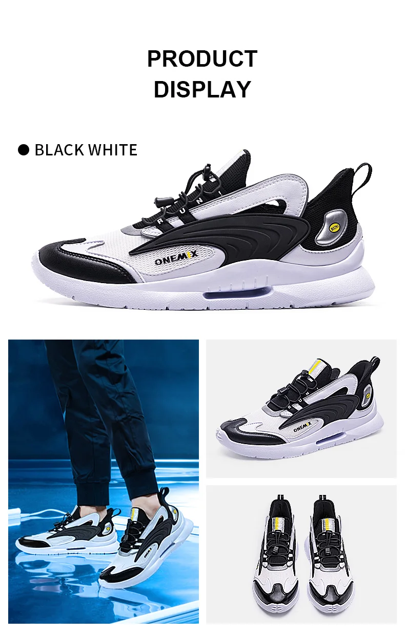 ONEMIX/Новинка года; кроссовки для бега для мужчин; модные легкие дышащие Светоотражающие теннисные кроссовки для женщин; парные кроссовки для фитнеса