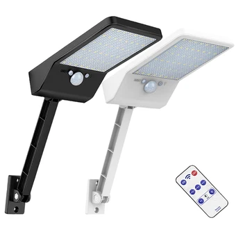 

Newest 48 LED Solar Powered Street Light PIR Motion Sensor spot flood Lamps Garden Security Lamp remote control Waterproof
