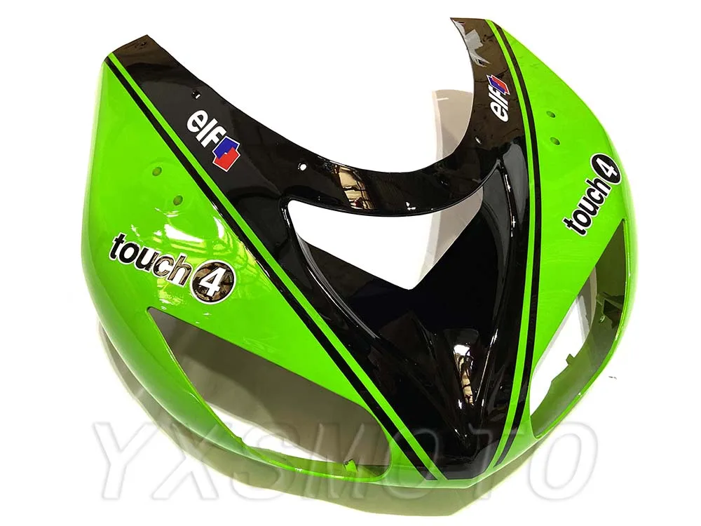 Абсолютно механический инжектор обтекателя комплект для kawasaki zx-10r 2006 2007 зелено-черный кузов Обтекатели ниндзя ZX 10R 06 07