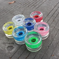Fashion 4 Wheel Skateboard Wheel Beginner Action 7051 Big Wheel Long Board Brush Street Surfskate Patineta Flashing Wheels 50LZ