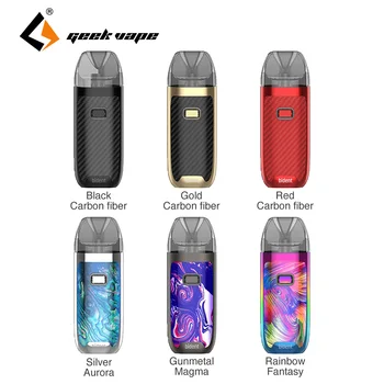 

Original GeekVape Bident Pod System VW Kit with 950mAh Built-in Battery & 3.5ml/2ml Bident Pod E-cig Kit VS Renova Zero Pod Kit