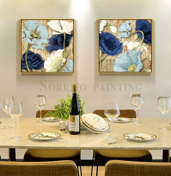 Begonia Flower Canvas Painting