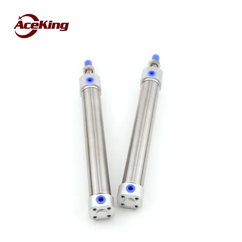 Мини-цилиндр из нержавеющей стали MG20/25/32/40 250/300-25/50/75/100/150/200/300/500 Малый магнитный