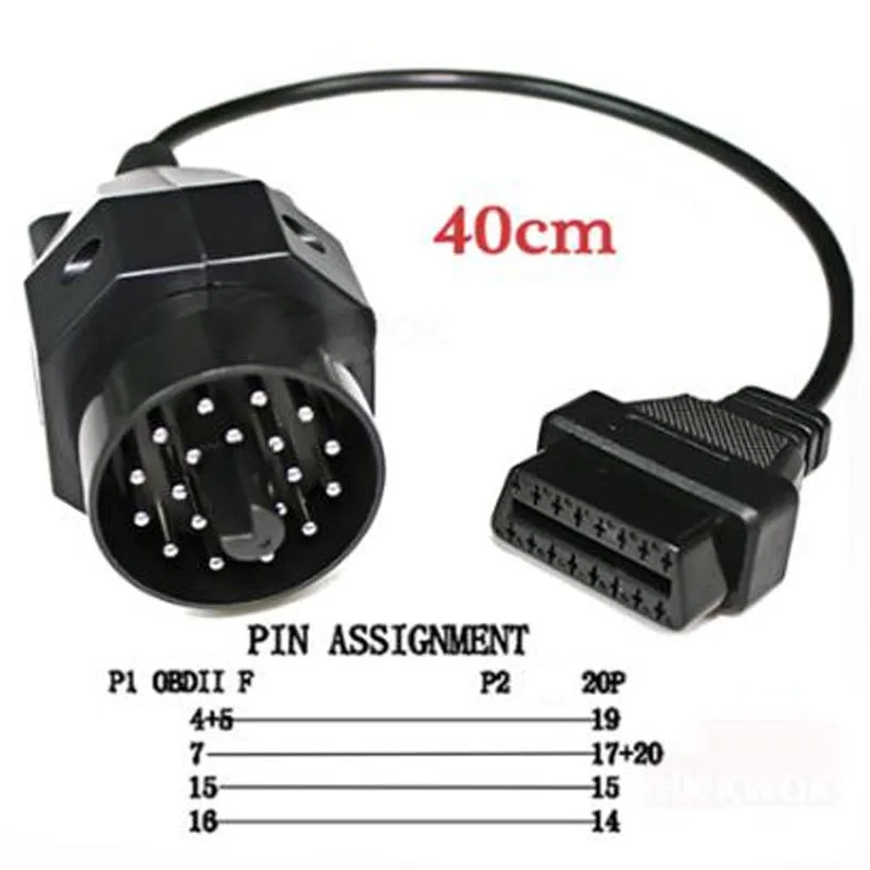 OBD2 OBDII 16Pin Oil Service Inspection Airbag Reset/Inspection Oil Service LED Reset Tool For BM E46 E39