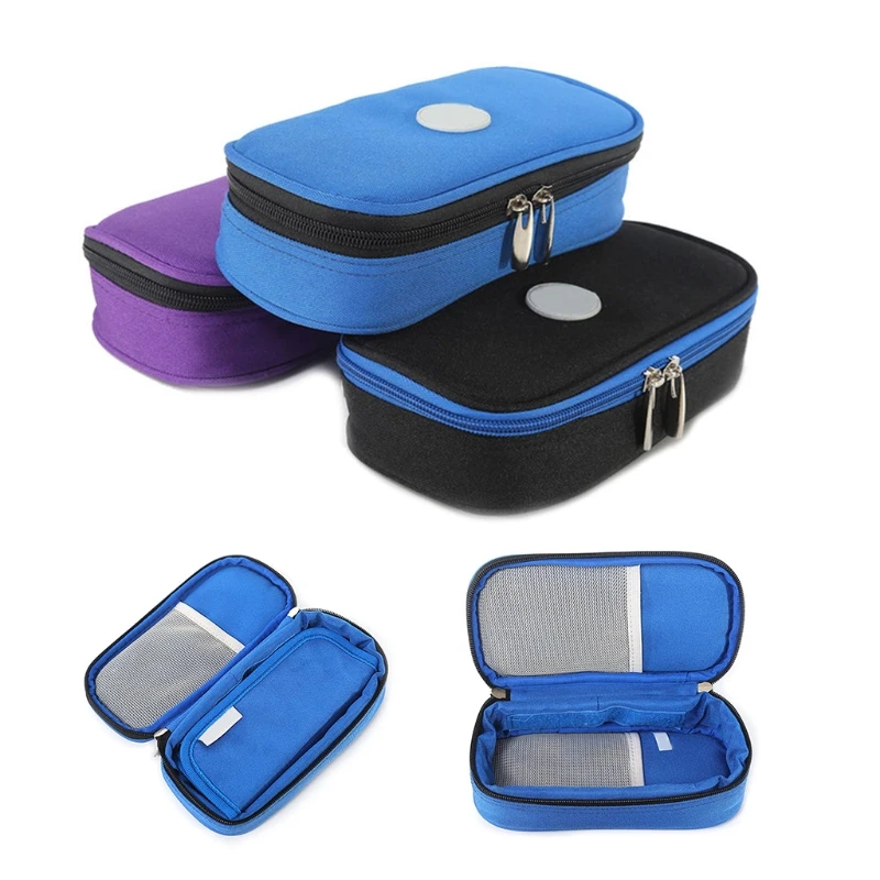 Portable Insulin Ice Cooler Bag Pen Case Pouch Diabetic Organizer Medical Travel X5XC