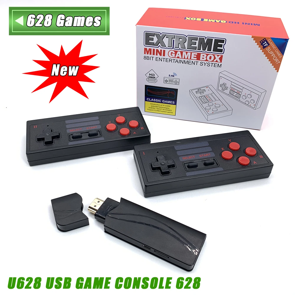 game console with built in games
