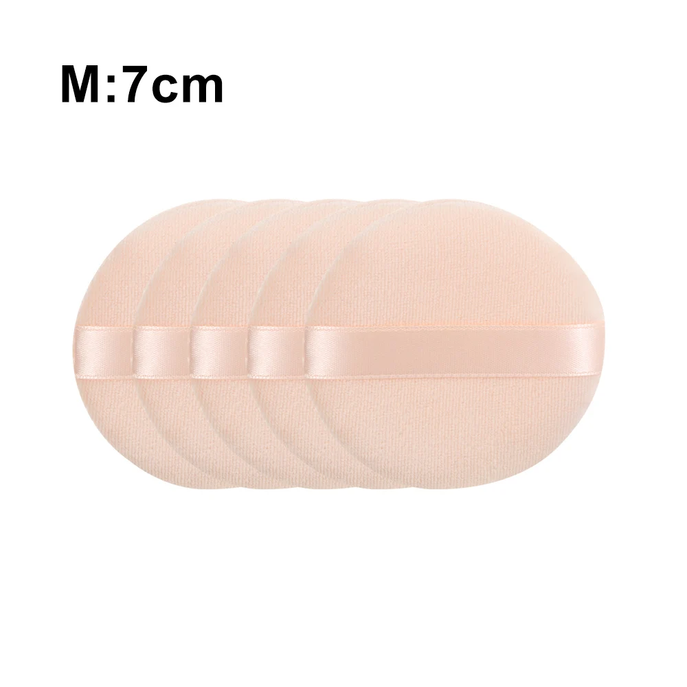 1/5/12Pc Washable Make Up Cleaning Removal Cotton Pad Soft Reusable Bamboo Fiber Washable Rounds PadsFor Face Eye Beauty Tools - Цвет: Style2-7cm5PCS