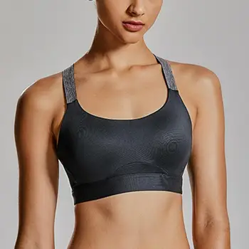 

Women's High Impact Molded Cup Full Coverage Underwire Workout Sports Bra