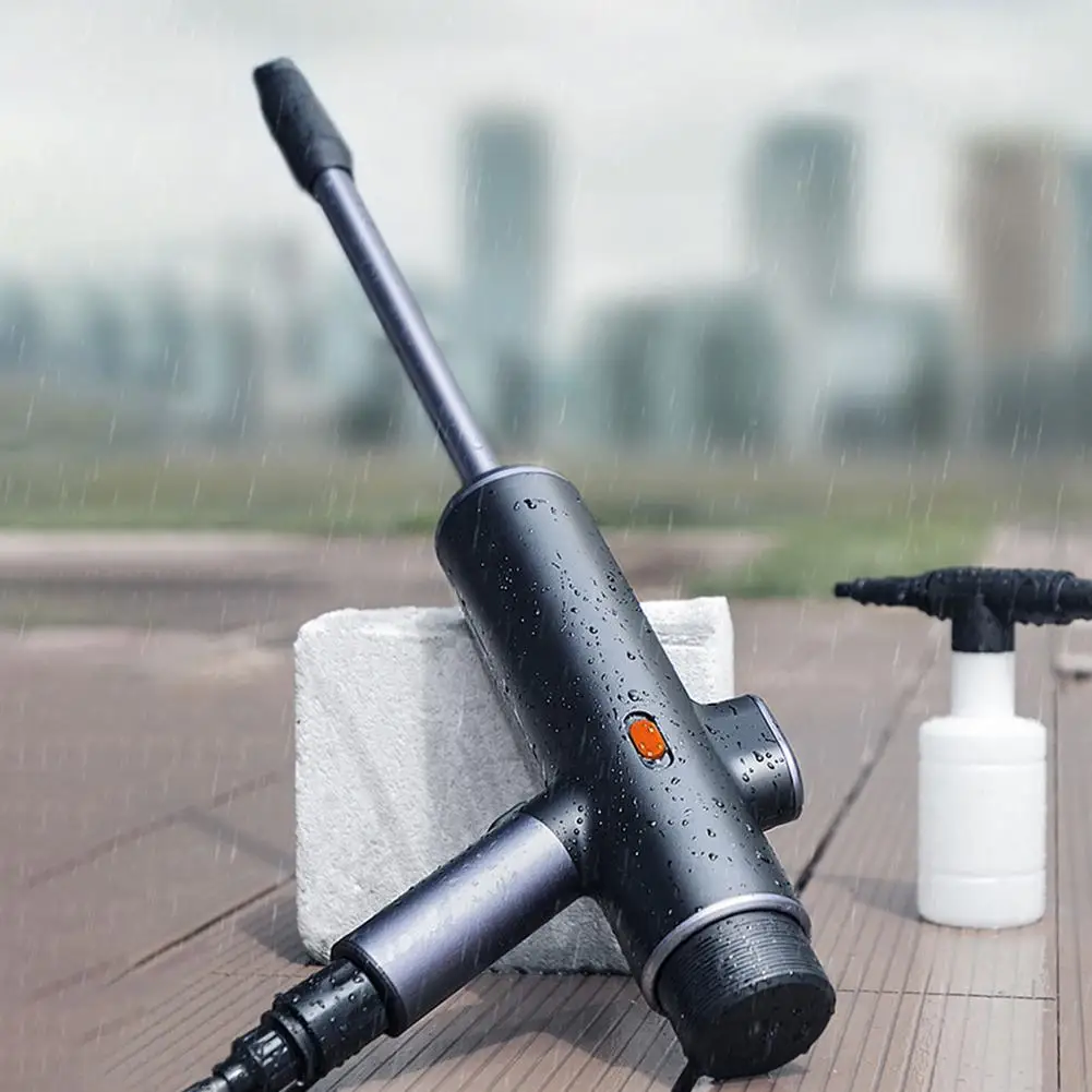 Cordless Pressure Washer 6 In 1 Adjustable Nozzle 5V 450PSI Portable