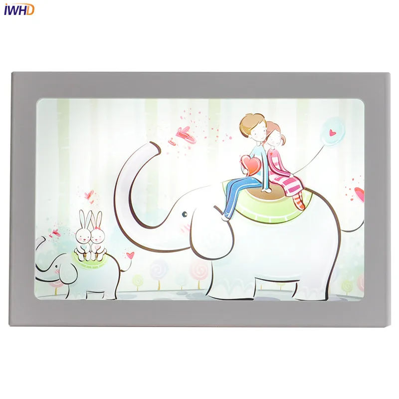 Cute Arts Elephant LED Wall Lamp 12W Modern Acrylic Sconces Fixtures For Bedroom Kids Room Stairs Bar Applique Murale Luminaire (1)