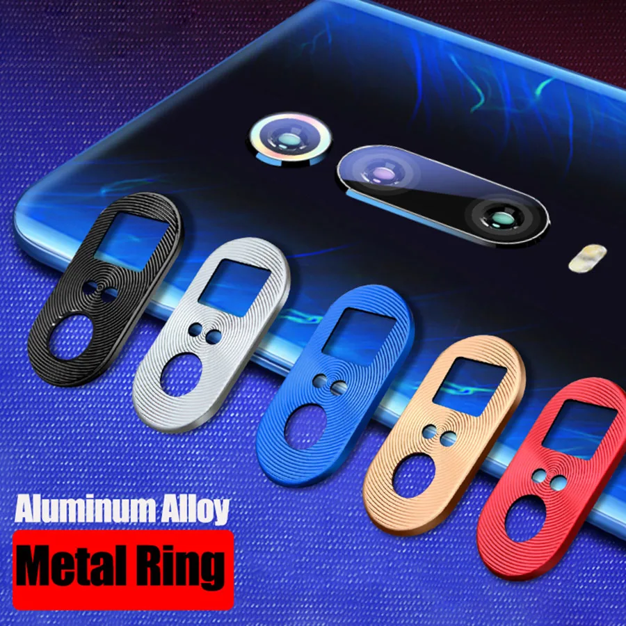 Camera LeProtective Metal Ring For Xiaomi Mi 9T 8 9 SE A3 CC9 Mix 3 Redmi Note 7 K20 Pro Phone Back Lens Protector Cover Case |