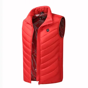 

Vest Men's Women's Cotton-padded Jacket Charging Cotton-padded Clothes Electric