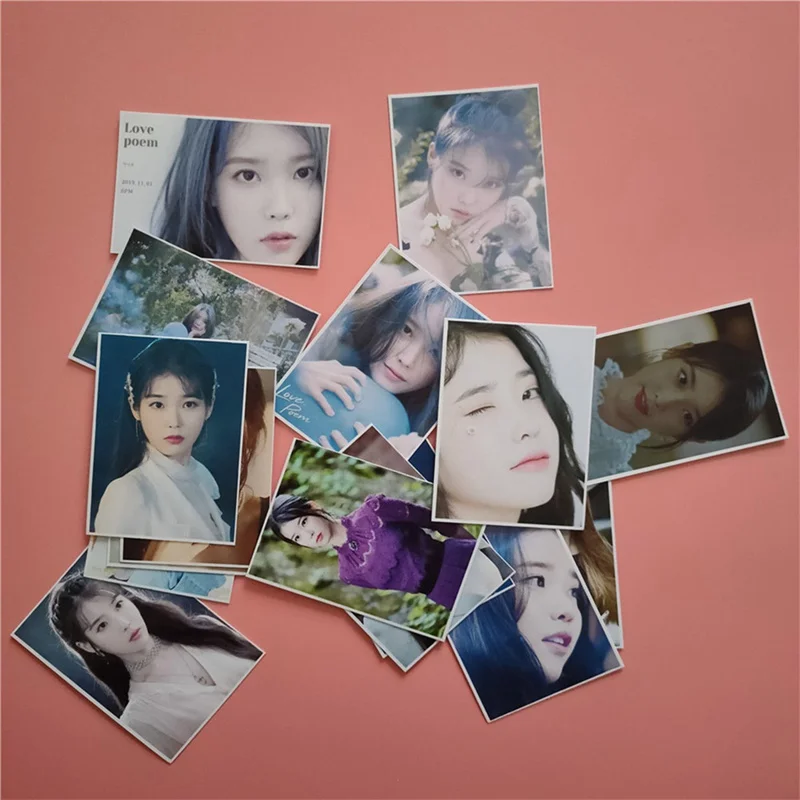 Iu Ji Eu Album Love Poem Self Made Paper Lomo Card Photo Card Poster Photocard Fans Collection Gift Stationery Set Aliexpress