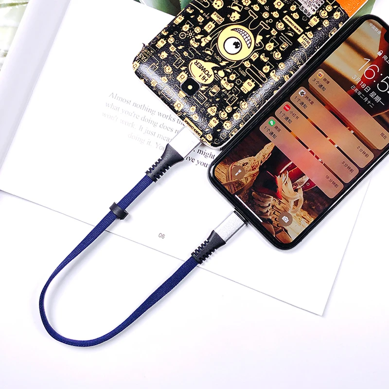 Кабель type c для xiaomi huawei 30 см зарядный кабель для redmi note 8 xiaomi mi a2 usb type c Быстрая зарядка