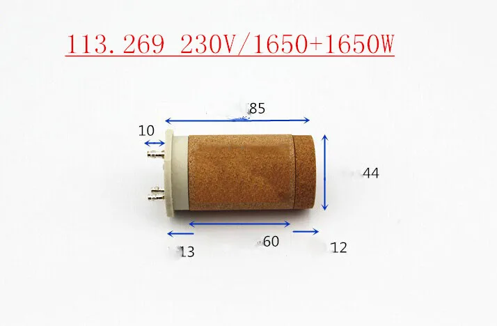 230V 1650+1650w heating element for the Leister hot air gun heating element/ for Plastic Welding Guns