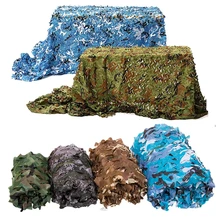 

Multi-size hunting military camouflage net woodland army training camouflage net car cover tent shade camping awning