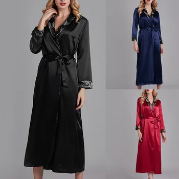 

Chinese Women Rayon Embroidery Bride Bridesmaid Kimono Bathrobe Sexy Mini Sleep Nightshirt Sleepwear Wedding Robes Nihgtgown