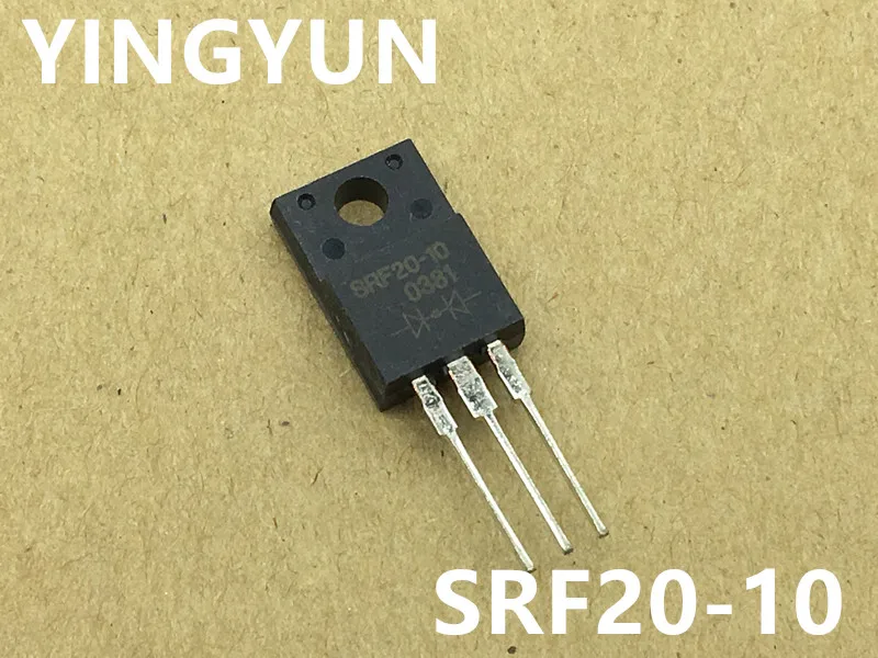 10 шт./лот диод Шоттки SRF20-10 20A 100V