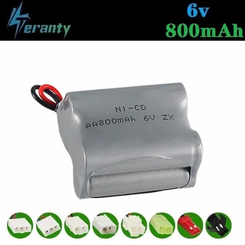 

6v 800mah NiCD Battery For Rc toys Cars Tanks Robots RC 2877 3831 Boats 6v Rechargeable Battery NI-CD AA Battery Pack 1pcs-10pcs