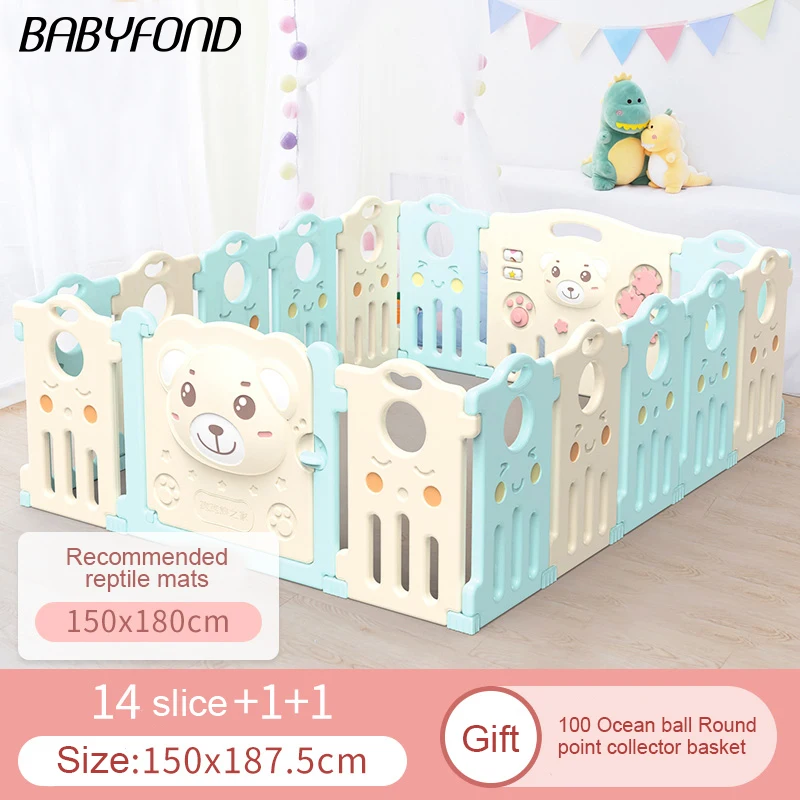 AOLE Meng bear забор для детских игр забор для защиты детей преддошкольного возраста ограждение оборудование для детской деятельности кольцо HDPE en