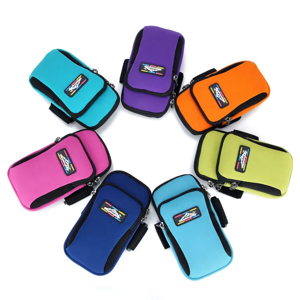 

Outdoor Sports Bag Waterproof Jogging Running Bags Wrist Arm Bag Armband Cover Phone Protective Pack Women Men Gym Fitness Bag