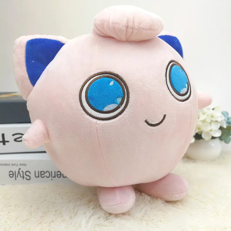 30 см Jigglypuff аниме мультфильм милые плюшевые куклы животных украшения мягкая игрушка подарок коллекция подарок на день рождения