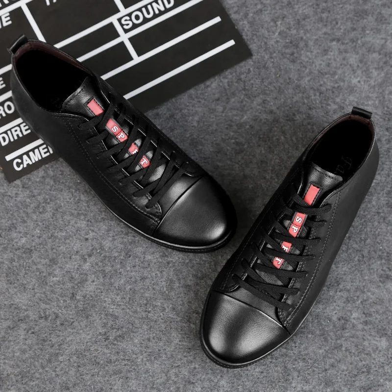 Sapatos masculino/мягкая мужская повседневная обувь из натуральной кожи для отдыха; зимние Роскошные брендовые оксфорды; Мужская обувь; обувь для джентльмена IV