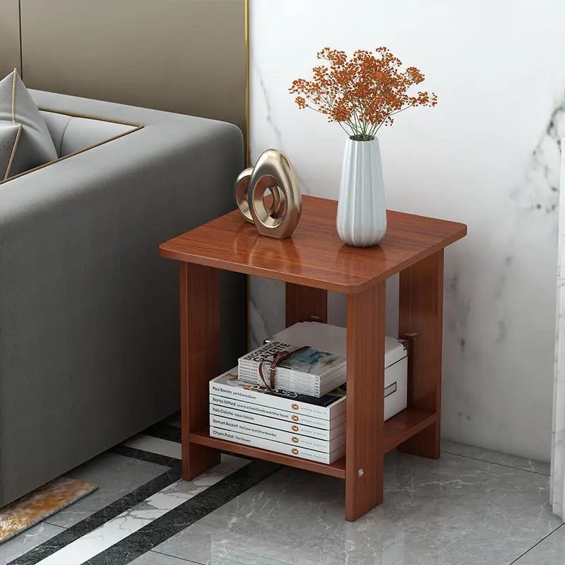 Nordic Style Bedside Table Bedroom Furniture Solid Wood Nightstands Living Room Table Simple And Modern Night Stand Coffee