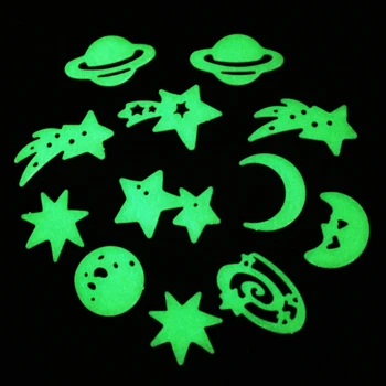 

Fluorescent Wall Stickers Glow Dark Luminous Ceiling Decoration Room Decor