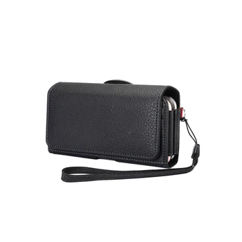 

Universal Leather Belt Case Pouch Bag Holster for iPhone 8 / 7 / 6s/ 5G, Wallt Belt Clip Phone Holster For Samsung Galaxy J7-201