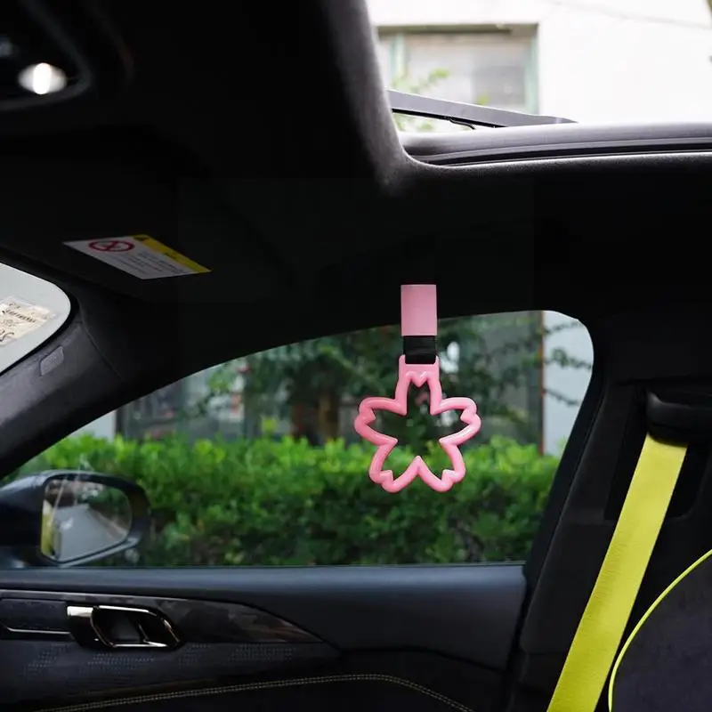 1 шт. Tsurikawa кольцо в форме сердца JDM ручка для поезда автобуса ручной ремень