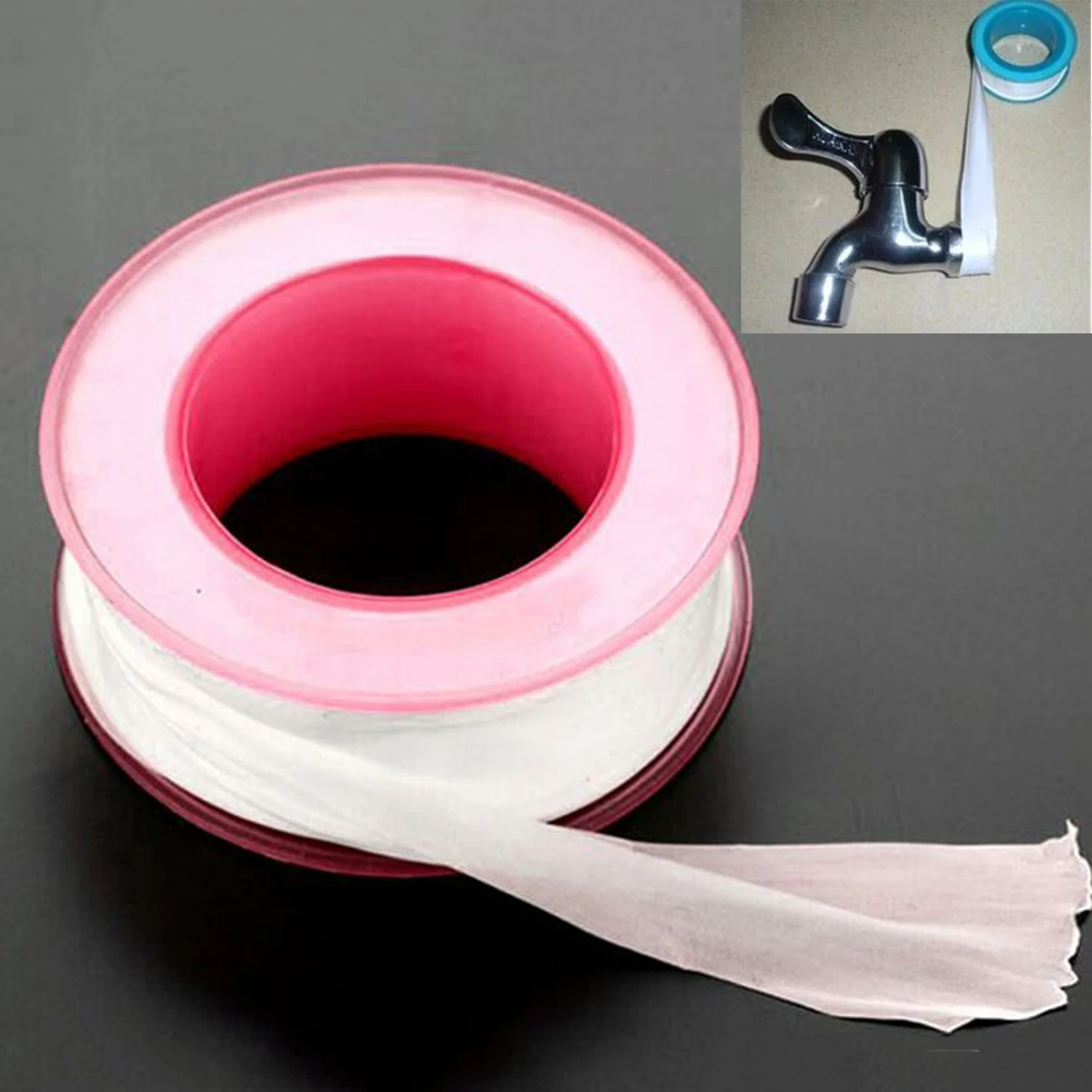 Clear Silicone Rubber Water Pipes Tape Faucets Repair Waterproof Leakproof 10m Random Color 1Pc