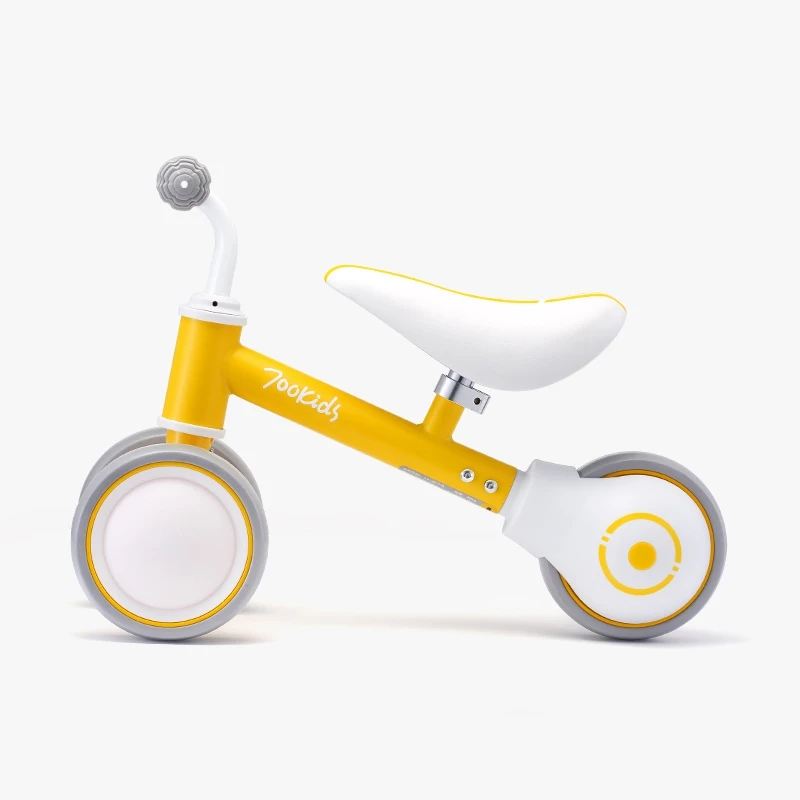 

Children's Balance Car Silent Stable Scooter Comfortable Seat 120 Degree Limit Steering Non-Slip Tire For 1-3 Years Old