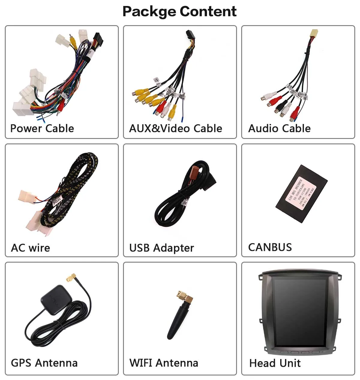 Perfect PX6 4GB RAM Tesla style Android 8.1 Car GPS Navigation For TOYOTA LAND CRUISER LC100 03 Auto Stereo Car Multimedia Player radio 11