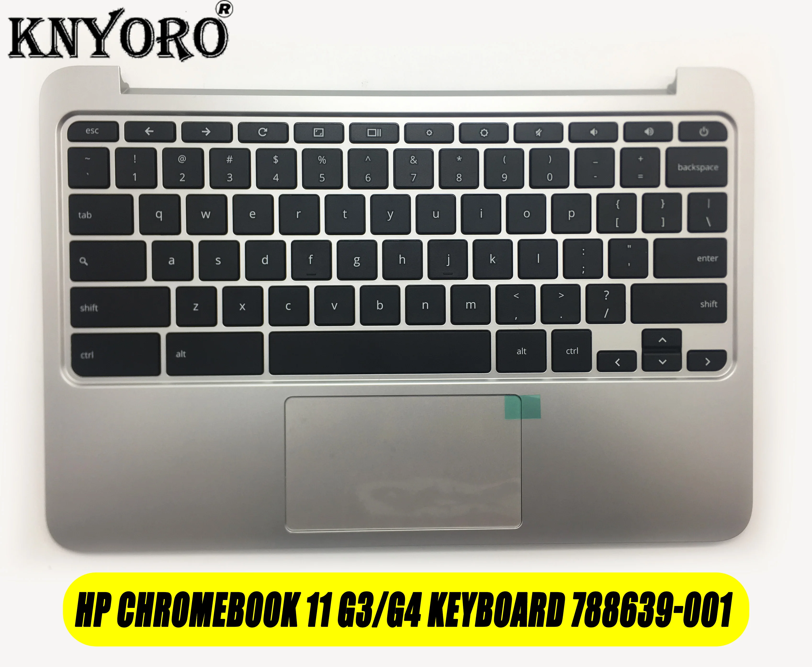 

NEW FOR HP HP Chromebook 11 G3/G4 Palmrest Keyboard Cover US And Touchpad 788639-001